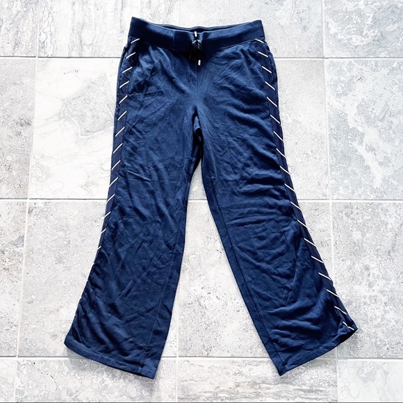 L. Ralph Lauren Pull-On Jogger Pants Pull-On Navy Size L - Picture 5 of 5